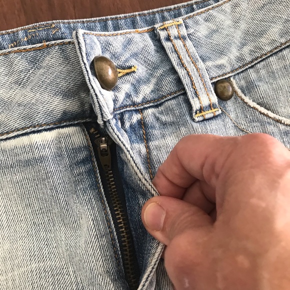 American Rag women’s blue Denim jeans skirt Size - Picture 8 of 11